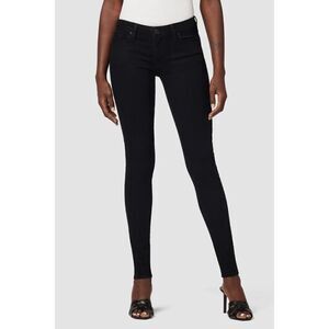 Hudson Krista Super Skinny Jeans Women's Size 31 Black Denim Slim Fit 5-Pocket D